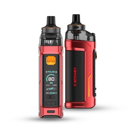 Armour G DTL Pod Mod - Vaporesso Armour G DTL Pod Mod by Vaporesso. Pod Mod con batteria integrata da 3000mAh, 80W di potenza e 5ml di capacità di liquido